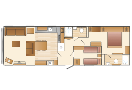 Lodge résidentiel anglais SWIFT, modèle Vendée