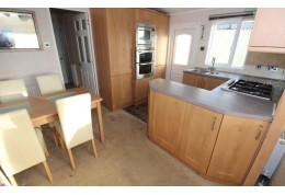 Mobil home anglais d'occasion marque PEMBERTON, modèle Glenluce