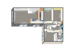 DUO Nautilhome L49 pour terrain privé