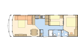 Mobil home anglais ATLAS, modèle Chorus 5