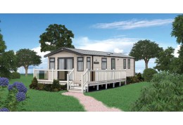 Mobilhome résidentiel SWIFT, BURGUNDY - 3 chambres