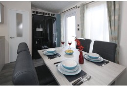 Mobil home anglais marque DELTA, modèle Superior deluxe 3CH